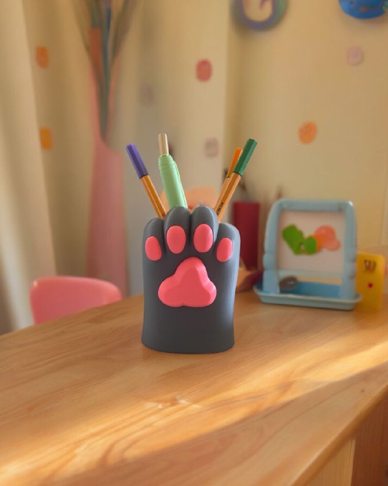 Cat Paw Pen Cup