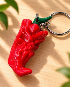 Spicy Pepper Keychain 3 3 3 400x300