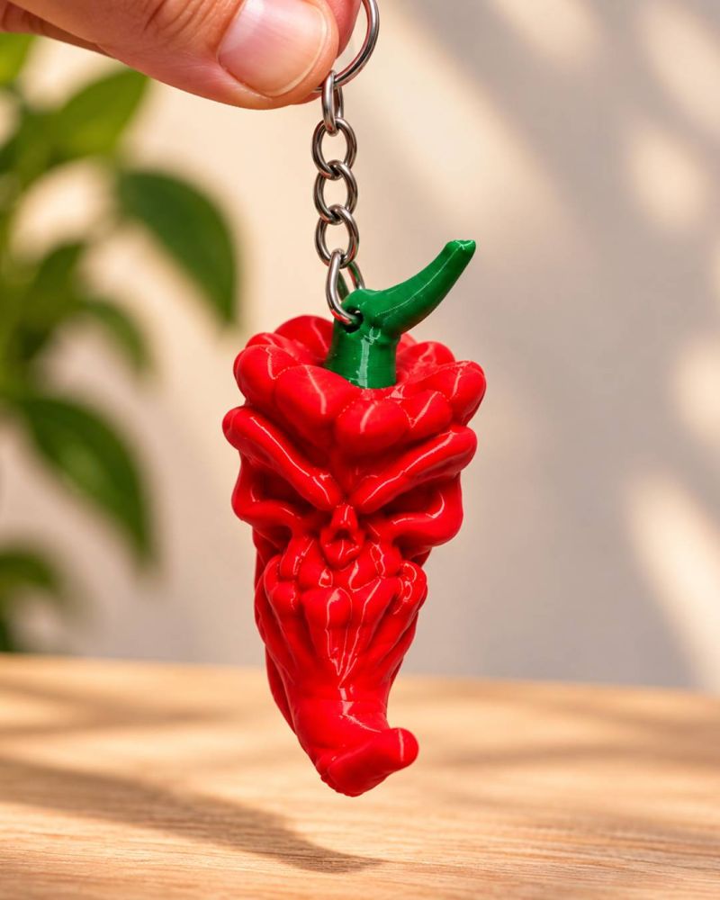 Spicy Pepper Keychain 1 1 1