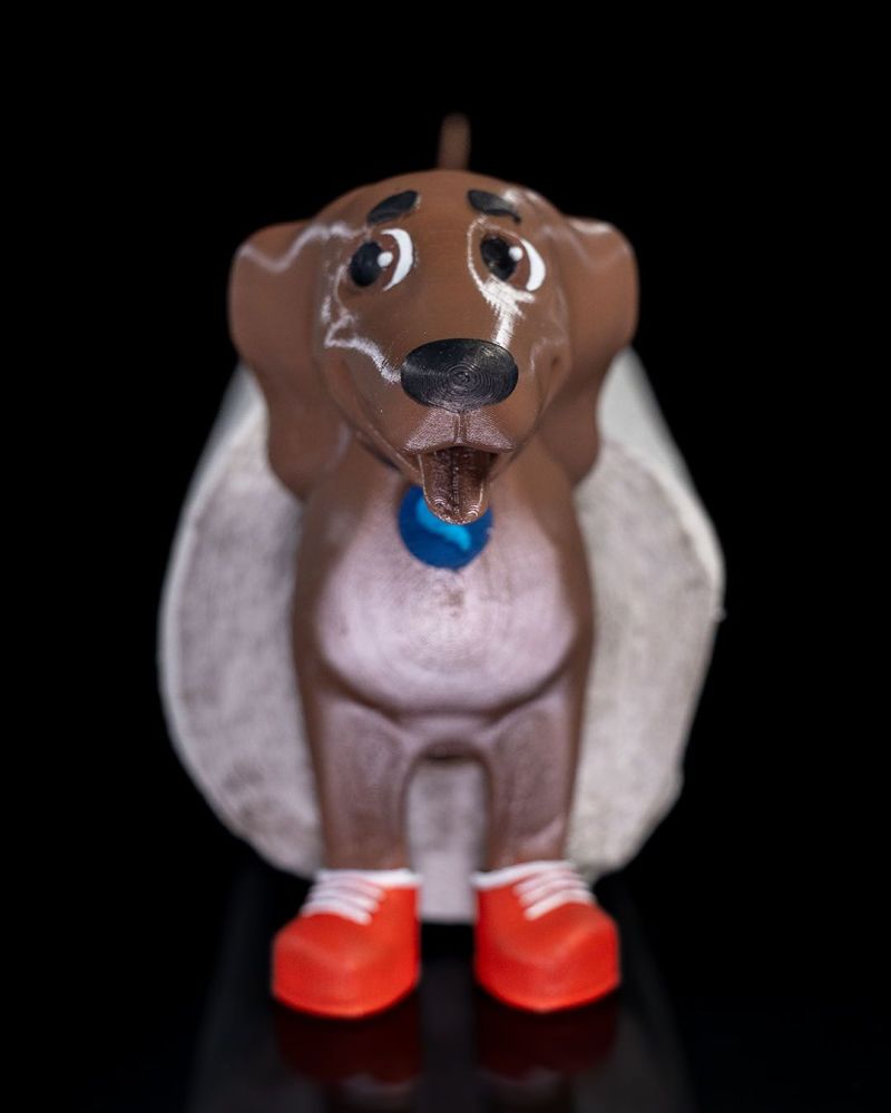 Wiener Dog Paper Towel Holder 1